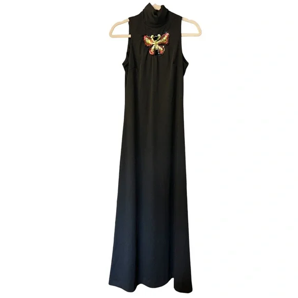 white christmas dresses 70s Bek cut out dress – KhamrynB main image 1